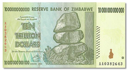 IG Nobel winners are awarded 10 Trillion Zimbabwean Dollars, equivalent to significantly less than one US cent. 