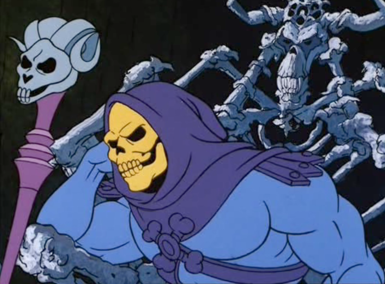 Skeletor Breakfast Burrito