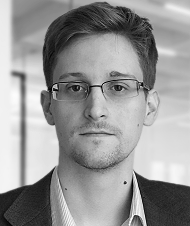 The name of this image is UNLEASH - Edward Snowden which was posted by the UNLEASH group which Edward Snowden is president of.