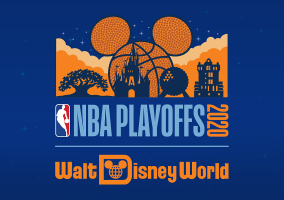 NBA playoff flyer from Disney World https://upload.wikimedia.org/wikipedia/en/0/03/NBA_Playoffs_2020_at_Walt_Disney_World_logo.png
