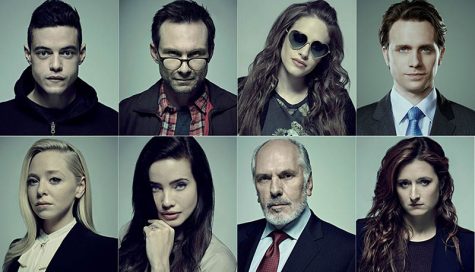 8 characters from the main cast of Mr. Robot